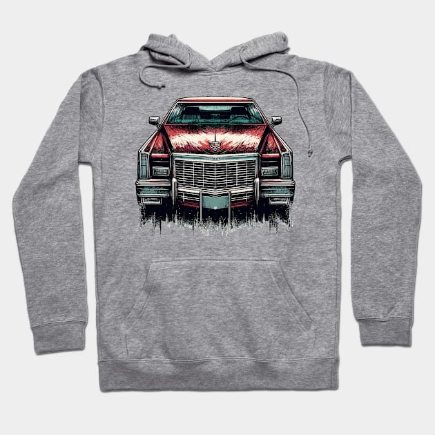 Cadillac DeVille Hoodie by Vehicles-Art